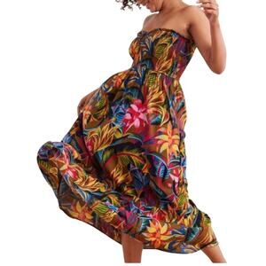 🌴 Aerie beautiful tropical dress!